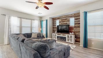 تلفزيون، مدفأة