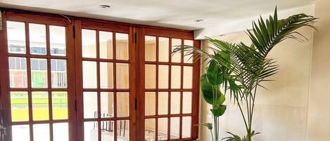 Voorkant van accommodatie