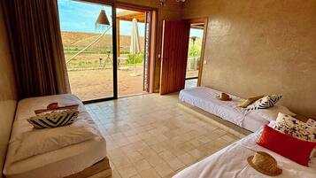 Triple Room, Lake View (Jasmin) | In-room safe, individually decorated, blackout curtains, bed sheets