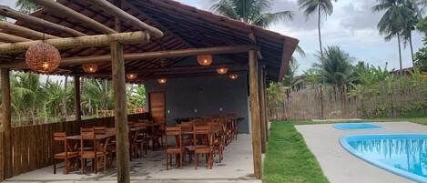 Restauration en plein air