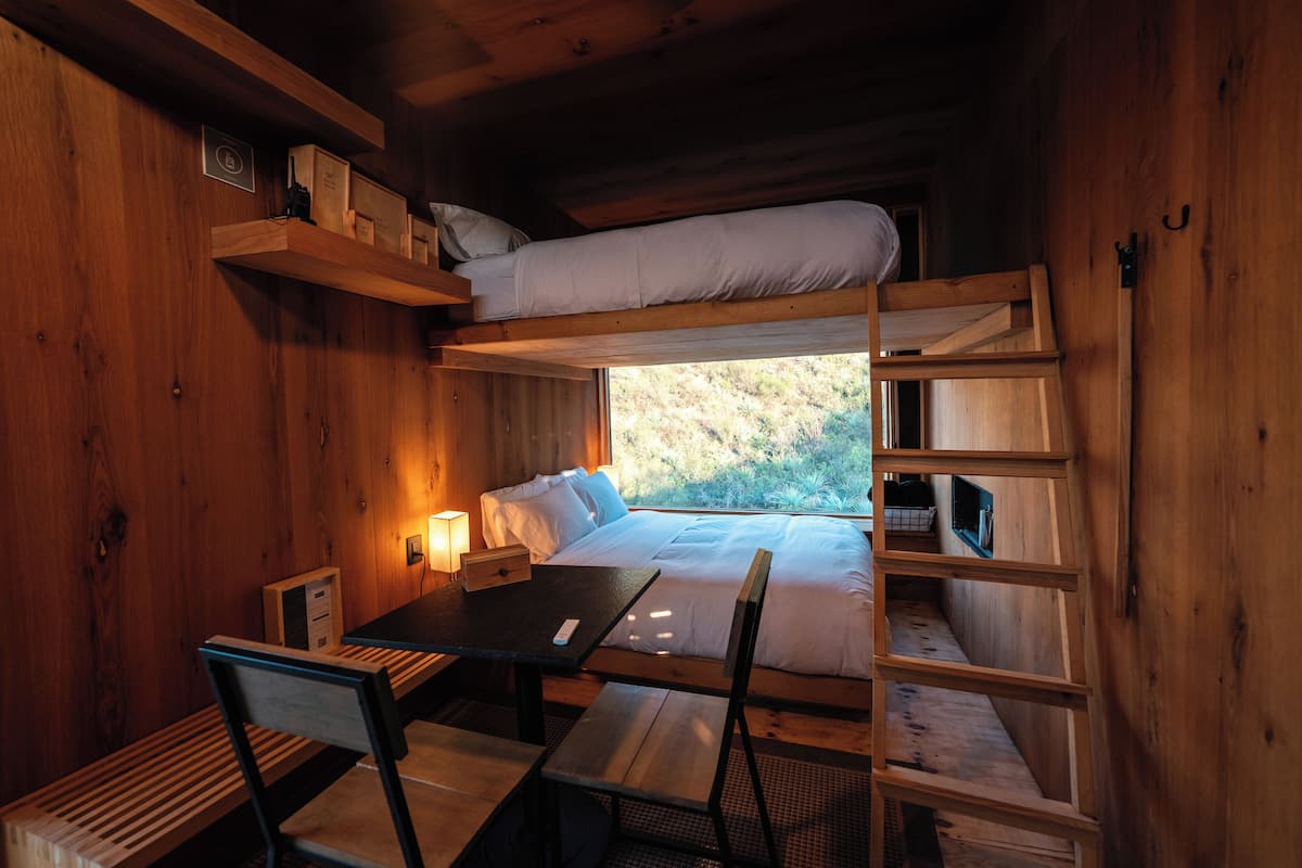 Double Cabin Room | Individually furnished, desk, laptop workspace, bed sheets