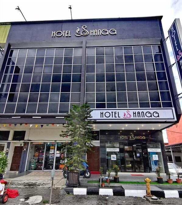 Voorkant van accommodatie