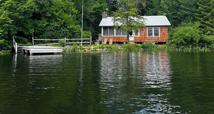 Lake Armington charming Lakefront 3-bedroom cabin. No Cleaning/Pet Fees