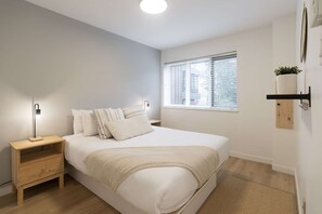 4 bedrooms, iron/ironing board, travel cot, WiFi