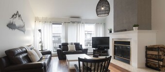 Unit 26 - Ski-in/Ski out at Mont-Sainte-Anne for 8 people