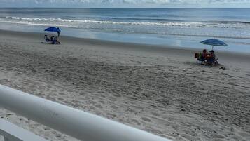 On the beach