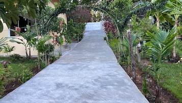 Overnatningsstedets område