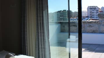 Deluxe Double Room, City View | Hypo-allergenic bedding, in-room safe, individually decorated, desk