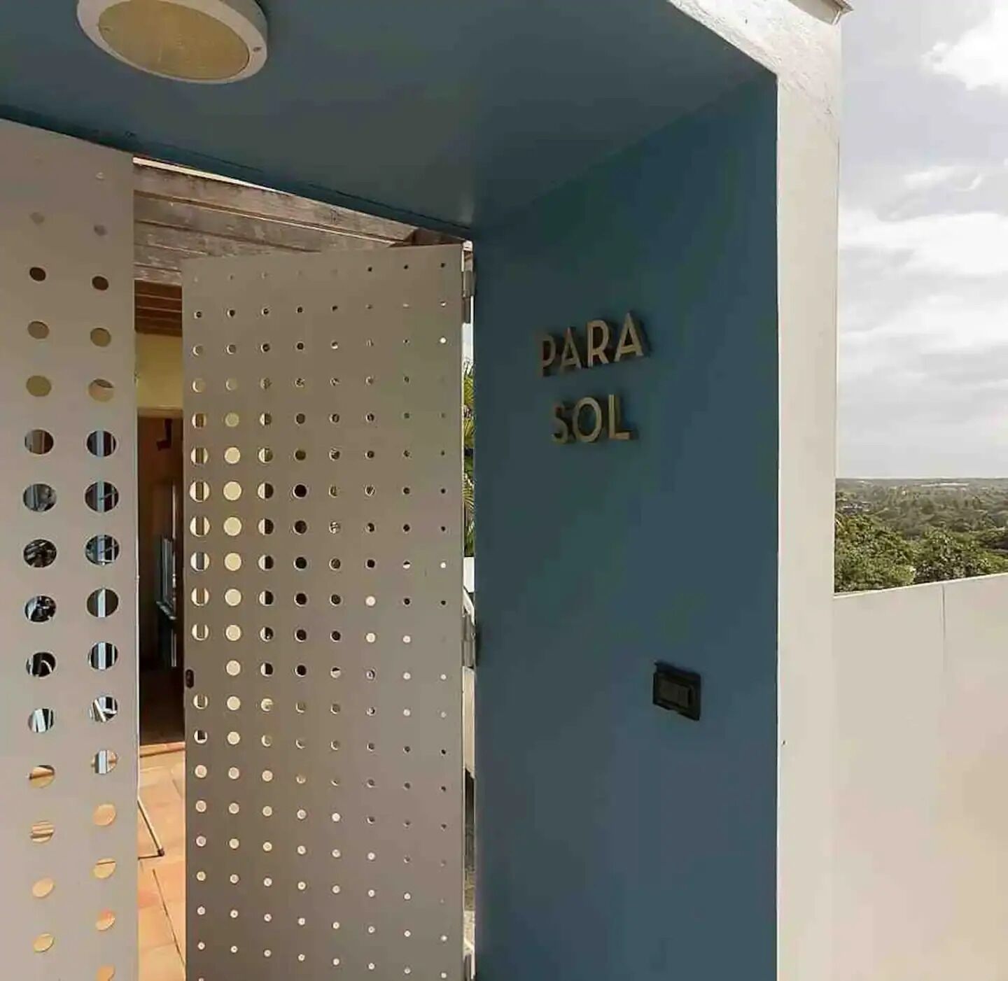 Enceinte de l’hébergement