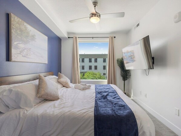 1 chambre, fer et planche à repasser, Wi-Fi, draps fournis