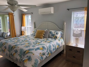 3 bedrooms, desk, iron/ironing board, free WiFi