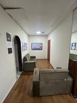 Business House | Egyptian cotton sheets, premium bedding, desk, laptop workspace