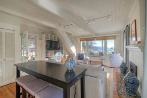 Dining - Historic Waterfront Home, Hot tub, Pets Welcome. (Eastsound)