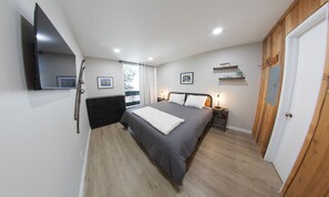 1 chambre, fer et planche Ă repasser, Wi-Fi, draps fournis