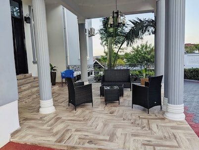 Spacious 5-bedroom villa in charming Dar es Salaam with WiFi, AC