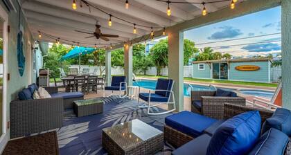 TIKI BLUE TWO: Walk to Beach. Hot Tub+Heated Pool