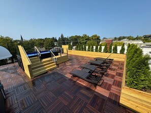Rooftop terrace - The Kroger Lofts (Charlevoix)
