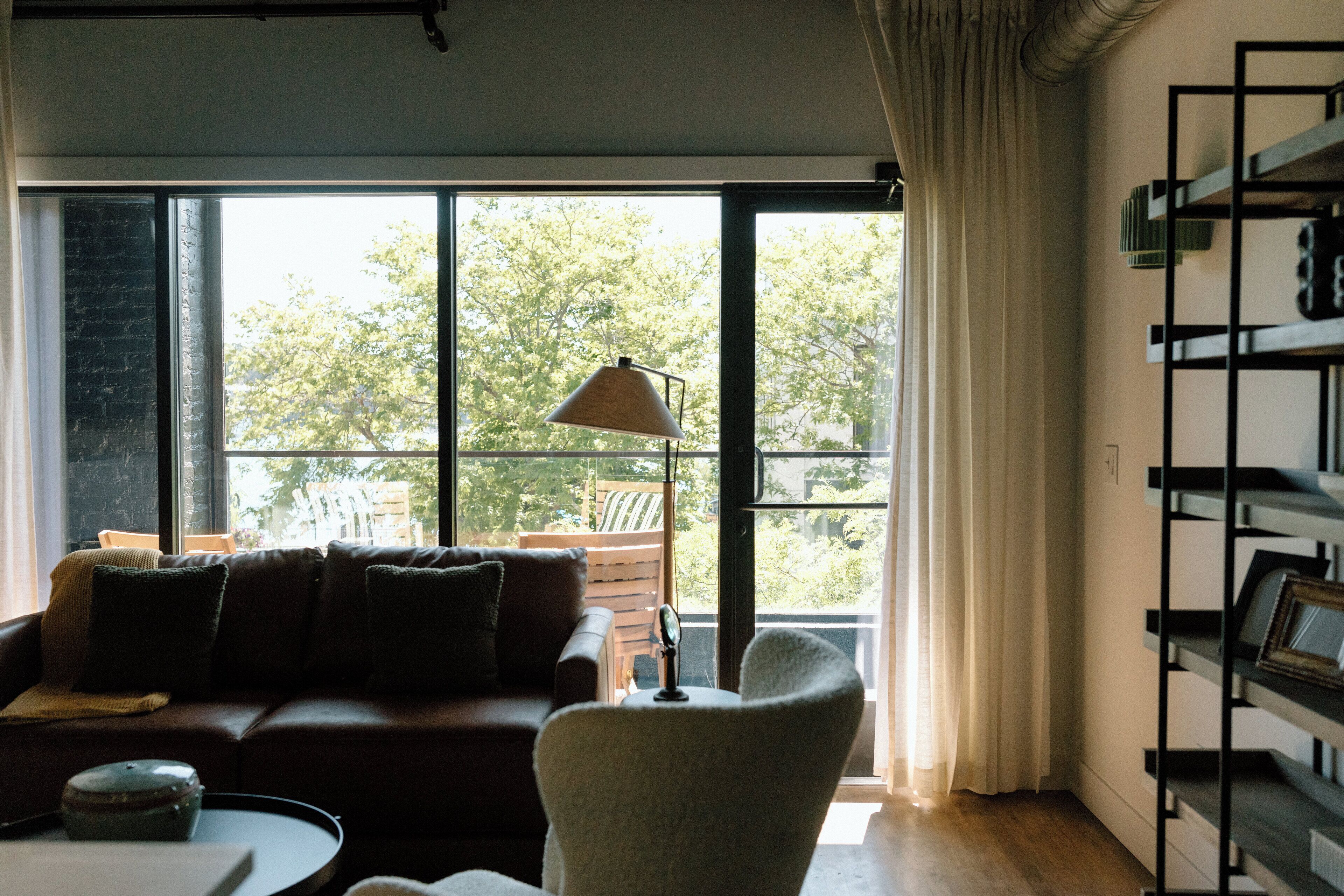 Luksus-lejlighed - søudsigt | Privat køkken