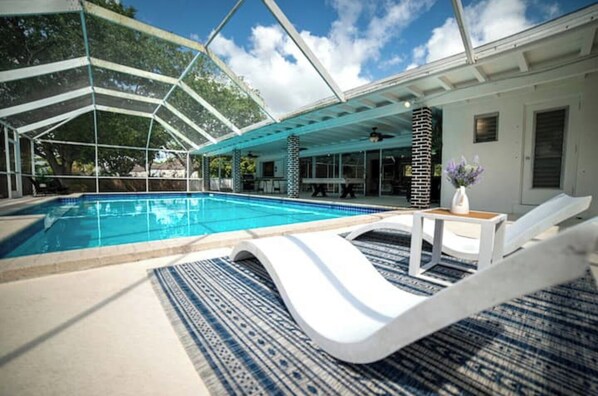 Outdoor pool