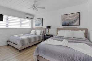 4 bedrooms, iron/ironing board, free WiFi, bed sheets