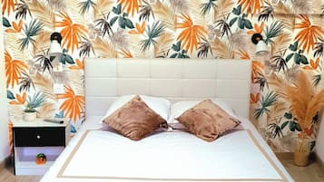 1 slaapkamer, beddengoed