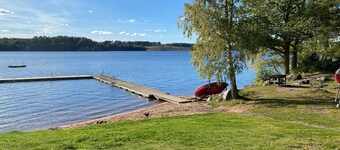 Cozy home in Tranås with lake view