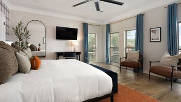 5 chambres, fer et planche à repasser, Wi-Fi gratuit, draps fournis