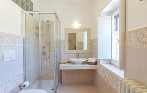 Een douche, een haardroger