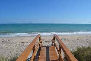 Sun loungers, beach towels