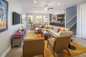 Family House, Mountain View | Living area | Flat-screen TV - Entrada at Moab 602 (Moab)