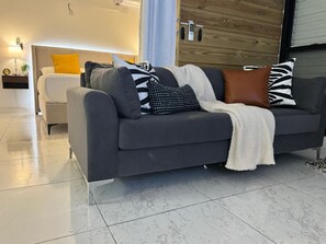 Interior - KoziKasa-Violet View’s is a 1-bedroom apartment in awesome Kingston with AC,WiFi (Kingston)