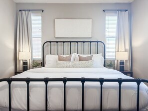 3 bedrooms, iron/ironing board, travel crib, WiFi