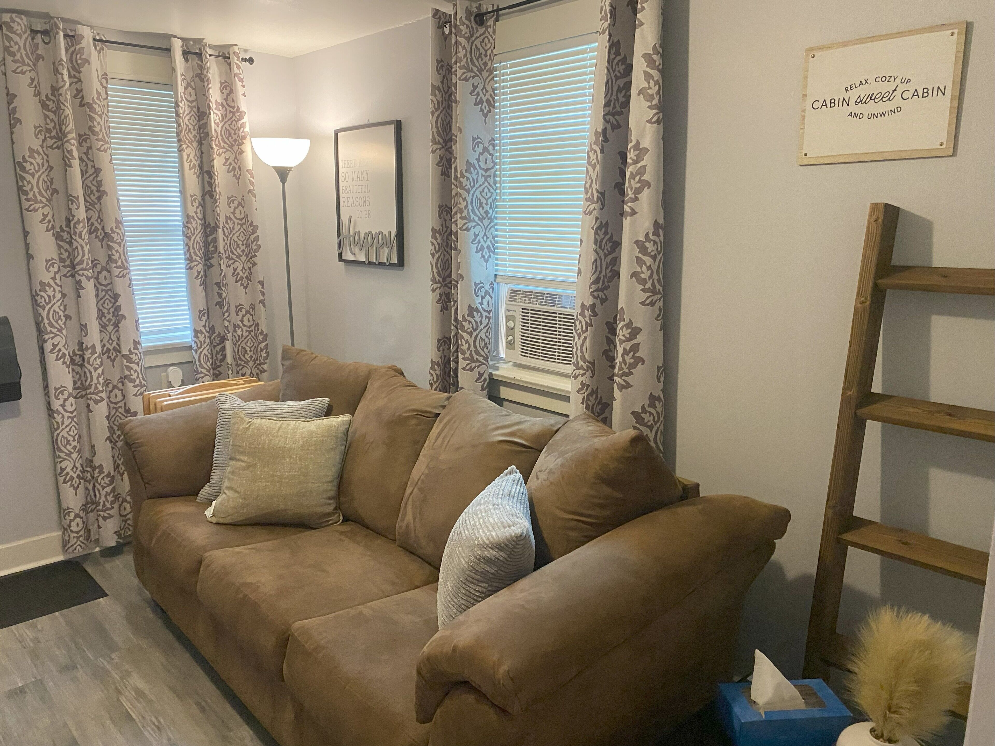 Smart TV, DVD player, books