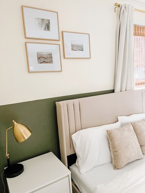 3 slaapkamers, een bureau, wifi, beddengoed