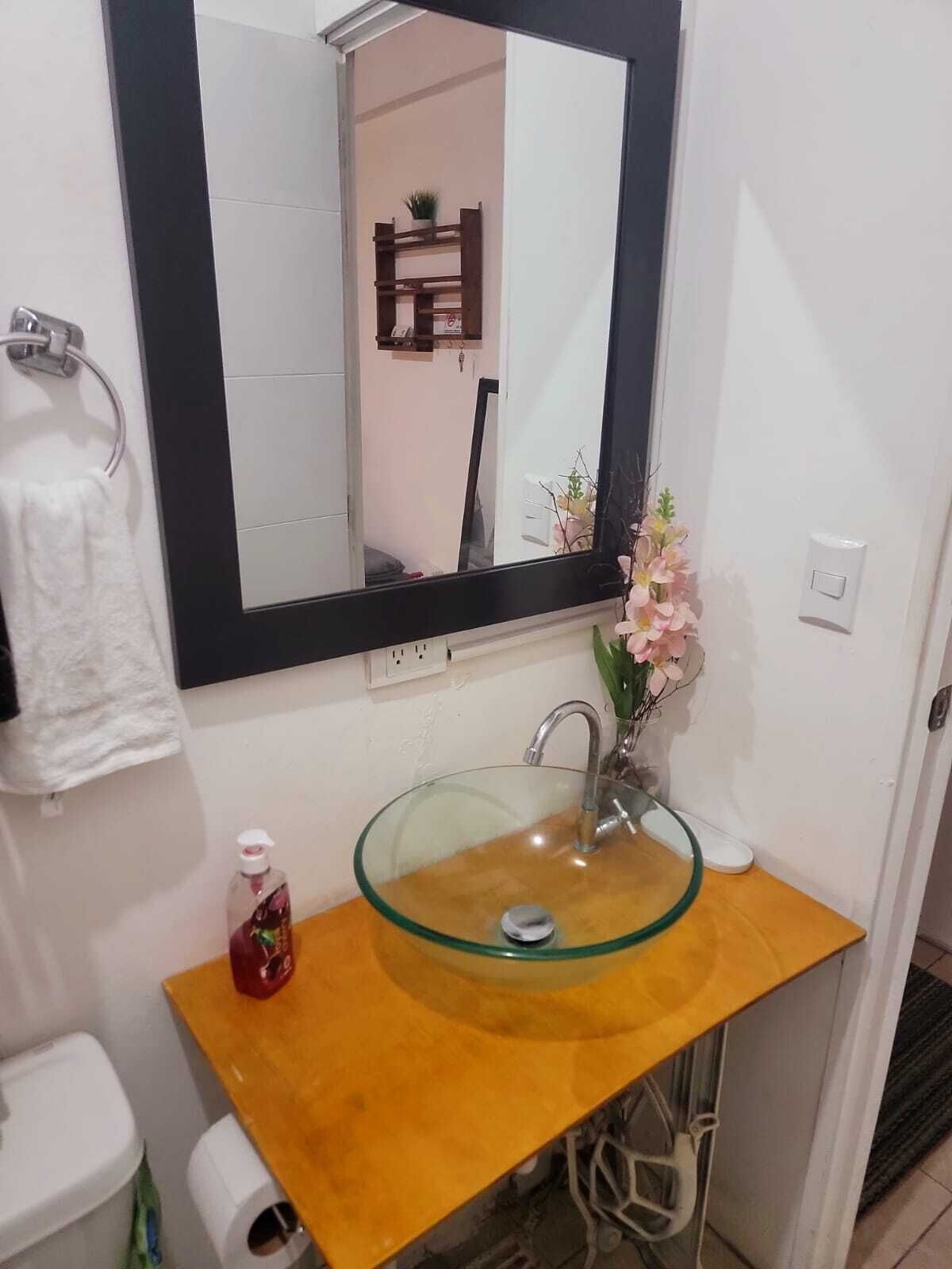 Towels, soap, toilet paper