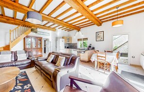 TV, fireplace, DVD player, table tennis