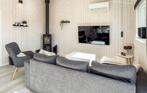 TV connectée, cheminée