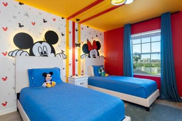 4 bedrooms, iron/ironing board, travel crib, WiFi