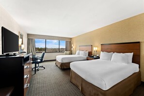 Standard Room, 2 Queen Beds, Non Smoking | Desk, free WiFi
