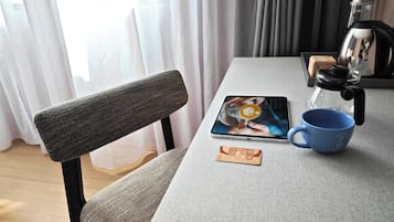 羽絨被、客房內保險箱、獨特裝潢、布置獨特