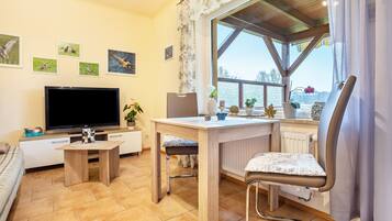 Fernseher, Tischtennisplatte