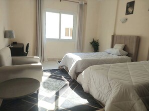 1 bedroom, iron/ironing board, bed sheets, wheelchair access - 1Br Beachfront Apartment, Palm Beach Piazza, Sahl Hasheesh, Hurghada (Sahl Hasheesh)