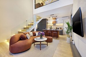 Apartment | Living area - The Oasis II Townhouses by BREIG (Canggu)