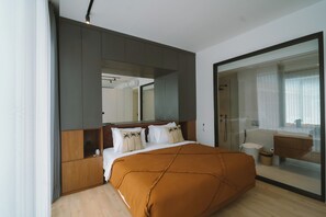 In-room safe, desk, laptop workspace, iron/ironing board - The Oasis II Townhouses by BREIG (Canggu)