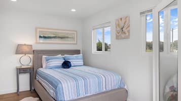 4 habitaciones, tabla de planchar con plancha, cuna de viaje y wifi