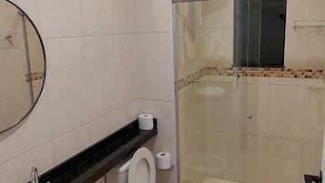 Family Room, Balcony, Mountain View | Bathroom | Free toiletries, towels, soap, toilet paper
