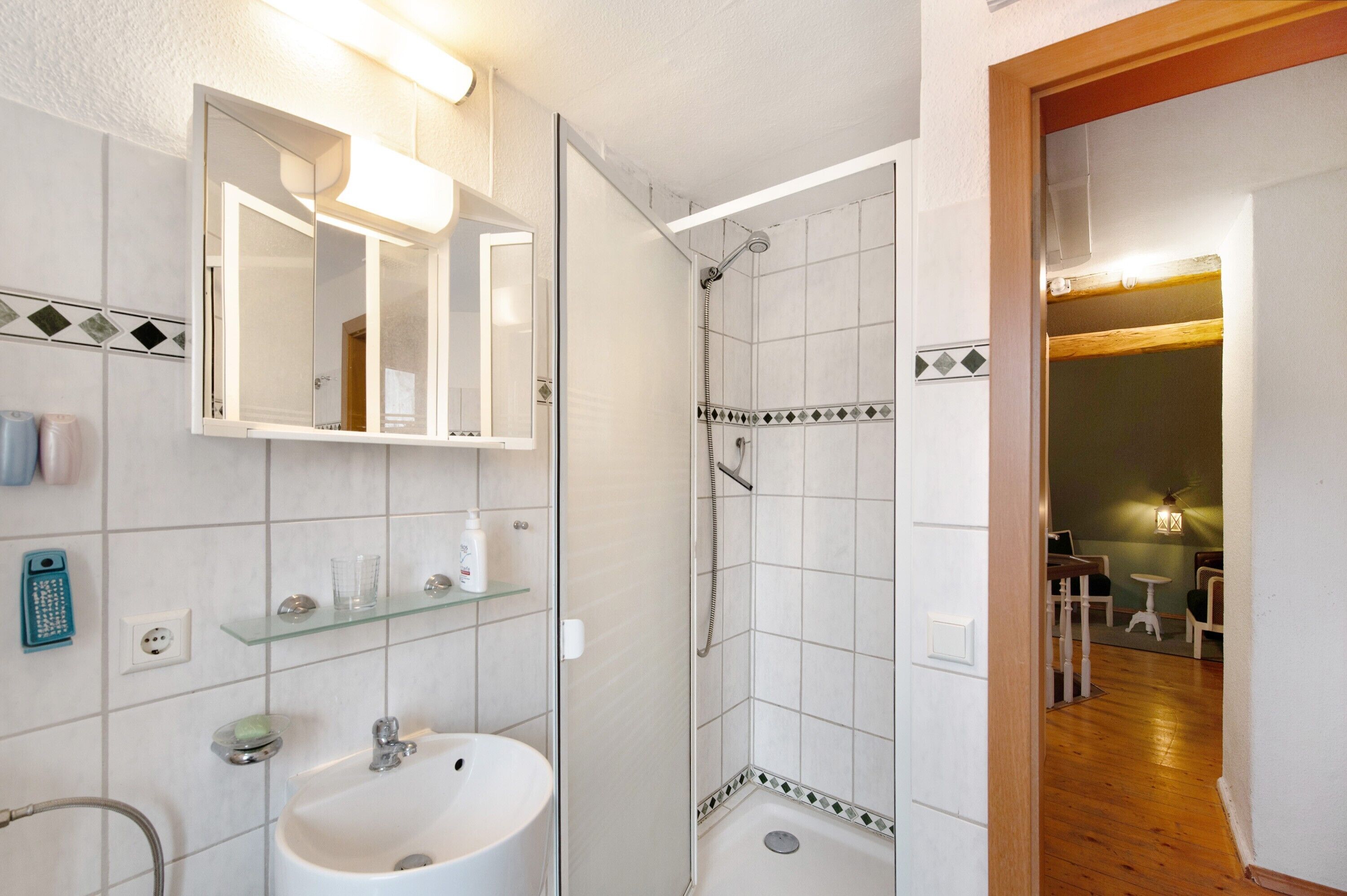 Dusche, Handtücher