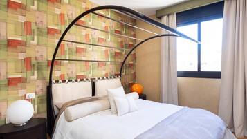 2 slaapkamers, een strijkplank/strijkijzer, wifi, beddengoed