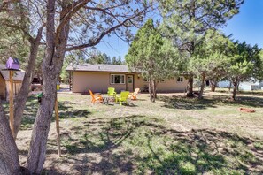 Property grounds - Near Woodland Lake Park: Home w/ Fire Pit! (Pinetop-Lakeside)