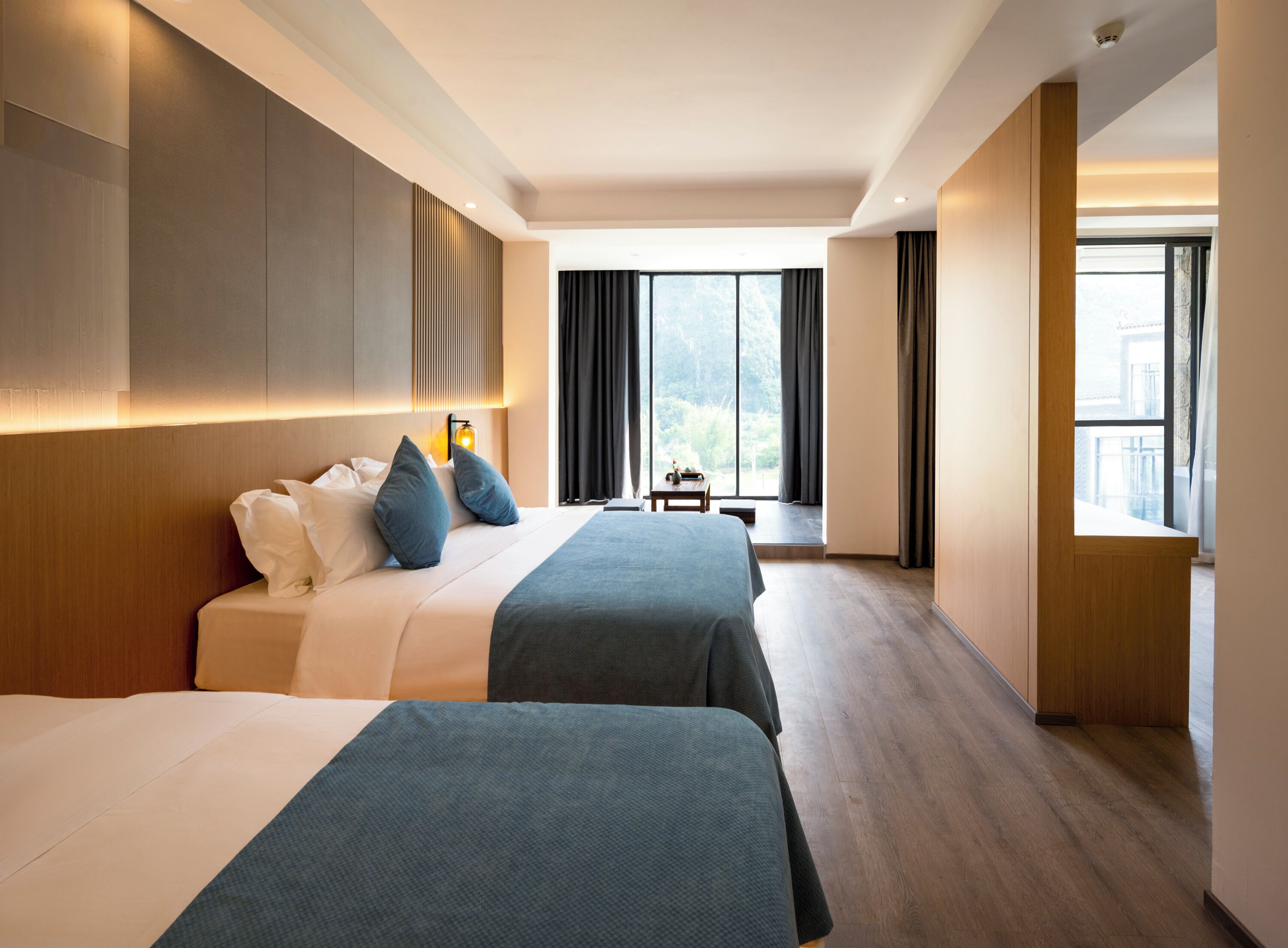 Family Double or Twin Room, Balcony, River View | Blackout drapes, soundproofing, free WiFi, bed sheets